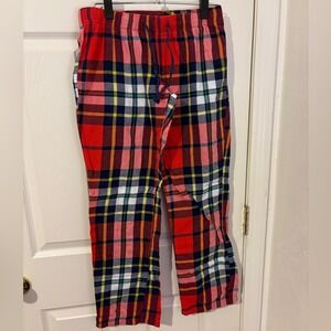 Old Navy XS Red & White Plaid Pajamas